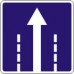Знак 5.15.2 Направления движения по полосе