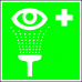 Знак EC04 Пункт обработки глаз