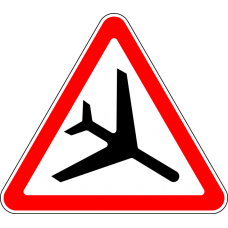 Знак 1.30 Низколетящие самолеты