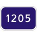 Знак 6.13 Километровый знак
