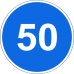 Знак 4.6 Ограничение минимальной скорости