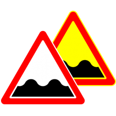 Знак 1.16 Неровная дорога