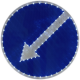 Знак дорожный светодиодный арт. 4.2.1 /4.2.2 импульсный с каймой