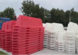 Блоки дорожные пластиковые